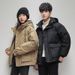 Men's Clothing Winter New Short Thickened Jacket Men's Fashion Brand Trendy Wide Lapel Hong Kong Style Old Flower Down Jacket Unisex_viptrois.com