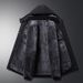 Medium And Long Cotton-padded Men's Winter Hooded Thickened Velvet Cotton-padded Jacket To Keep Warm_viptrois.com