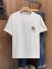 New T-shirt Cartoon Men's Summer Trend Short-sleeved Versatile Pure Cotton Trendy Brand Round Neck Loose Top Half Sleeve_viptrois.com