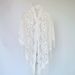 Muslim headscarf Muslim Scarf Scarf Triangle Scarf Solid Color Lace Hollowed Fringe Women's Long Scarf Shawl_viptrois.com