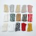 Shoelaces Wheat Ear Shoelaces For Women's Canvas Shoes Woven In Black And White Wide And Flat Extra Wide And Thick Shoelaces 1.5cm Wide_viptrois.com