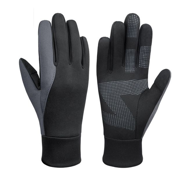 Cycling Gloves Anti Slip And Water Proof Cycling Gloves Warm Windproof Photography Rock Climbing Mountaineering Touch Screen Winter Cycling Gloves_viptrois.com