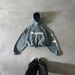 2026 European And American Trend Street Retro Celebrity Letter Foam Hoodie Men's Y2k Gothic Casual High Collar Top_viptrois.com