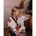 2026 New Versatile Niche American Style Printed Loose Short Sleeve Jersey Street Sports Casual T-Shirt For Men_viptrois.com