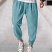 Men's Summer Casual Loose Fit Breathable Drawstring Joggers With Multiple Pockets In 14 Colors Relaxed Fit With Versatile Cuff_viptrois.com