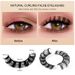 Lash extension set Thick False Eyelashes 4 pairs of natural fiber eyelashes Curl eyelashes_viptrois.com