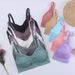 (Pack of 3) Breastfeeding Bra Open Buckle No Steel Ring Underwear Pregnant Women Gather Nursing Bra with Breast Pad_viptrois.com