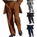 Men's Clothing Men's formal knitted wool solid color daily business vacation fashion straight loose suit pants_viptrois.com