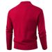 Loom Loom 2025 Autumn Winter European And American Youth Korean Version Thickened Scarf V-Neck Pullover Knitted Men's Sweater_viptrois.com