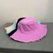Women's Hats Double Sided Fisherman Hat Harajuku Personality Fur Edged Basin Hat All Match Outdoor Sunshade Foldable Couple Travel Hat_viptrois.com