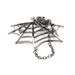 Halloween New Creative Fashionable Personalized Diamond Spider Brooch Flower Clothing Accessory_viptrois.com