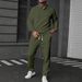 Men’s Wheat-Grain Polo & Pants Set – Premium 95% Polyester Casual Outfit (S-XXXL, White/Grey/Black/Army Green/Navy/Khaki)_viptrois.com