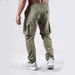 Men's clothing cargo pants Thin elastic leg running training pants_viptrois.com