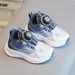 Children's sneaker 2024 spring and autumn boys' casual shoes rotating button girls' running shoes soft bottom baby mesh shoes single_viptrois.com