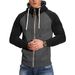 Men's Color Matching Fitness Sports Men's Sweatshirt Casual Fashion Contrasting Color Raglan Sleeve Cardigan Top_viptrois.com