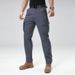 Men's Clothing Men's Heavyweight Relaxed Fit Cargo Pants - Japanese Retro Workwear Joggers With Stretch (Army Green, Black, Grey, Khaki, Navy)_viptrois.com