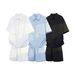 Men's Summer Casual Trendy Shirt Set New Style Collared Short Sleeved Shirt And Shorts_viptrois.com
