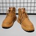 European Warm Series Dou Chuan Autumn New Martin Men's British Style Black Leather Versatile Casual Trendy High-top Boots_viptrois.com
