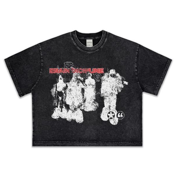 Retro T-shirt Old Original Biochemical Element Trendy Top_viptrois.com