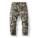 Autumn And Winter Men's Bunched Feet Loose Camouflage Pants Multi-pocket Plus Size Pants Loose_viptrois.com