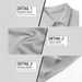 Men's Jacquard Print Short Sleeve Shirt & Shorts Set – Breathable Summer Casual Outfit (Solid Color Two-Piece Lounge Wear)_viptrois.com