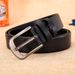 Men's Belts, Embossed PVC Edge Pin Buckle Belts, Men's Belts Leather, Casual And Versatile Belts_viptrois.com