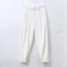 Men's Clothing Ice Silk Drape Trousers Zipper Cuffs Harem Pants Loose Large Size Thin Suit Trousers_viptrois.com