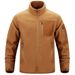 Men's Clothing men's jacket stand collar casual outdoor multi pocket polarized men's jacket warehouse large size jacket men's clothing_viptrois.com