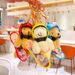 New Skateboard Bear Plush Pendant Creative Cartoon Cute Style Keychain Student Gift Bag Keychain_viptrois.com