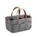 Premium Felt Diaper Bag - Multi-Functional Organizer For Baby Essentials (Portable, Adjustable Strap, Spacious Pockets, New Design)_viptrois.com