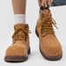 Martin Boots Tooling Boots Heightening Short Boots Tough Guy Big Head High Top Rhubarb Boots_viptrois.com