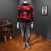 Autumn Winter New Men's High Collar Warm Long Sleeve Sweater Trendy Fashion Casual Knitted Base Shirt 2808_viptrois.com