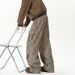 2026 Tie-dye Corduroy Cargo Pants Men's Autumn And Winter Style Plush Ruffian Handsome American Wide-leg Trousers Straight Loose Casual Pants_viptrois.com