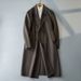 Loom Loom Fabric European Station 2023 Winter New Long Woolen Coat Korean Style Warm And Stylish Jacket_viptrois.com