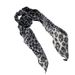 Long Striped Polka Dot 3D Rose For Women, Spring Summer Thin Atmosphere Niche Scarf, Narrow Neck Scarf_viptrois.com