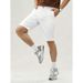 Men's Clothing Men's Solid Color Casual Shorts Quick Drying Thin Candy Color Business Golf Sports Five Point Pants_viptrois.com