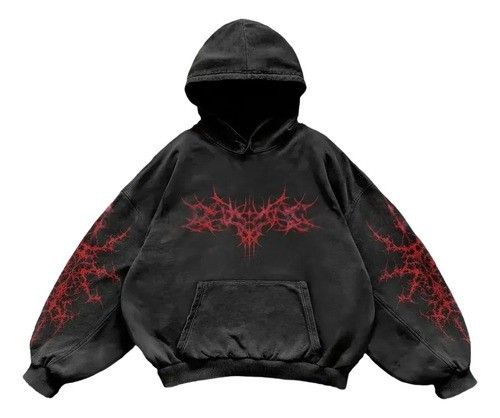 Cross-Border Washed Hooded Pullover Hoodie Winter High Street Unisex Sweatshirt Versatile Top_viptrois.com
