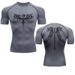Men's Clothing Fitness Clothes Running Sportswear High Elastic Short Sleeve Men's Training Clothing Sports Quick Drying Clothes Tights Men_viptrois.com