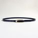 Elegant Women's Thin Belt - Decorative Slim Waist Chain For Dresses Coats & Jeans (Adjustable 0.8" Fashion Accessory)_viptrois.com