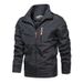 2025 New Spring And Autumn Large Size Jacket Men's Windproof And Waterproof Outdoor Hooded Jacket Men's Jacket_viptrois.com