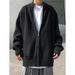 Loom American High Street Loose Green Fashionable Zipper Stand Collar Jacket For Men 2021 New Winter Knitted Sweater Ins_viptrois.com