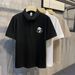 Trendy Panda Print Polo Collar Men's T-Shirt Casual Short Sleeve Breathable Comfortable Fashion Top_viptrois.com