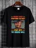 Wanna Make Everything Electric Start With The Border Wall T Shirt S 5XL YK1309 Stylish Top For Everyday Wear Fashion Summer Slightly Comfortable_viptrois.com