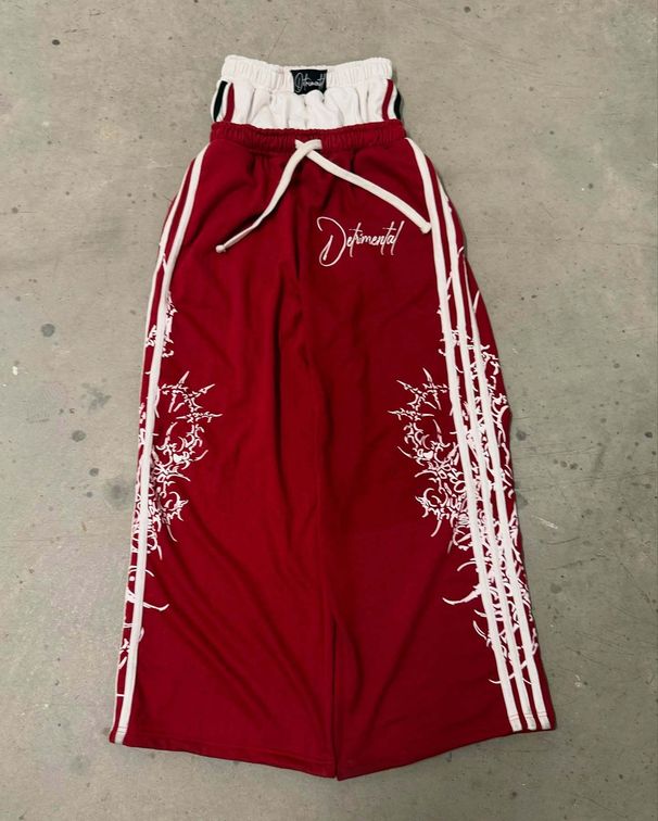 Men's Clothing Casual Fashion Two Piece Pants Personality Gothic Style Commuting All Match Trousers_viptrois.com