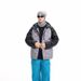 Men's Lightweight Down Jacket With Color-Blocking & Seam-Sealed Design, 90% White Duck Down Fill, Hooded Outdoor Sport Coat For Casual Wear_viptrois.com