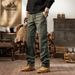 Men's Clothing Japanese-Inspired Utility Cargo Pants – Outdoor Streetwear Trousers With Multi-Pockets & Tapered Ankle (4 Colors, 29-40 Sizes)_viptrois.com