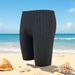 Men's Clothing Swimming Trunks Five Point Men's Professional Swimsuit Boxer Shorts Shark Skin Large Size Hot Spring Swimming Suit_viptrois.com