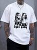 The Devils Rejects T Shirt Cute Color Trend Gift Halloween Slightly Unisex Designer Clothes Breathable Graphic Summer Homme Casual Soft Fashion_viptrois.com