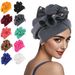 West Africa Nigeria's New Space Layer Side Sticky Flower Toe Headscarf Cap, Base Cap For Women_viptrois.com