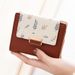 Wallet Card Cases Women Wallet Short Cute Coin Purse Student Small Fresh Multifunctional Printed Small Wallet Women_viptrois.com